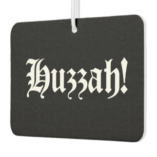 Ambientador ¡Huzzah! {Tipografía medieval}