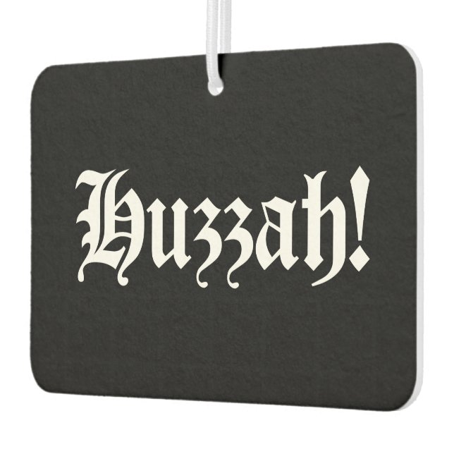 Ambientador ¡Huzzah! {Tipografía medieval} (Izquierda)