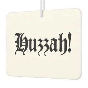 Ambientador ¡Huzzah! {Tipografía medieval}