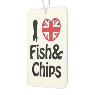 Ambientador I Heart [Love] Fish & Chips