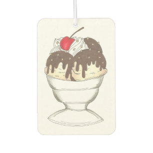 Ambientador Ice crema de agua caliente Shoppe Sundae Comida ba