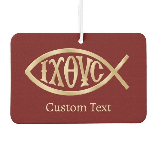 Ambientador Ichthys Christian Symbol (Anverso)