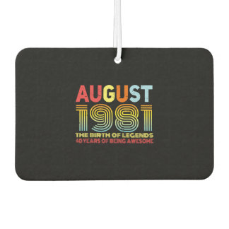 Ambientador Idea de regalo de agosto de 1981
