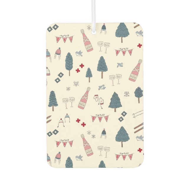 Ambientador Idea de regalo de Stuffer para los amantes del esq (Anverso)