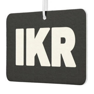 Ambientador IKR   Texto Jerga Aire Freshener