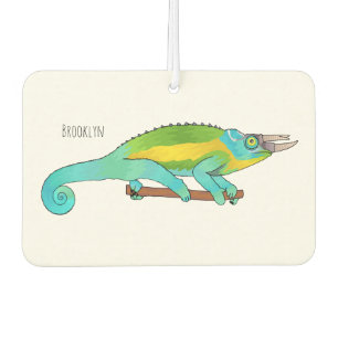 Ambientador Ilustracion chameleon personalizado de Jackson