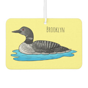 Ambientador Ilustracion de personalizado de aves de Loon