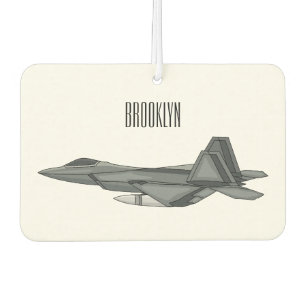 Ambientador Ilustracion de personalizado de aviones de combate