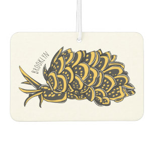 Ambientador Ilustracion de personalizado de babuena dorada de
