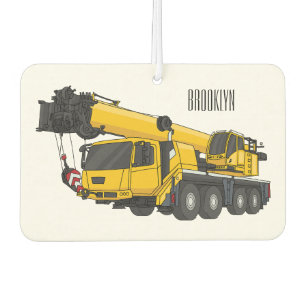 Ambientador Ilustracion de personalizado de camiones Crane