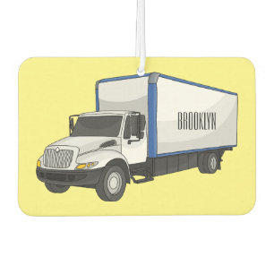 Ambientador Ilustracion de personalizado de camiones de cajas