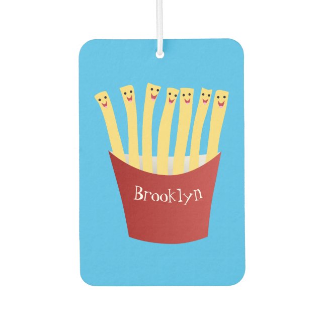 Ambientador Ilustracion de personalizado de comida rápida de p (Anverso)