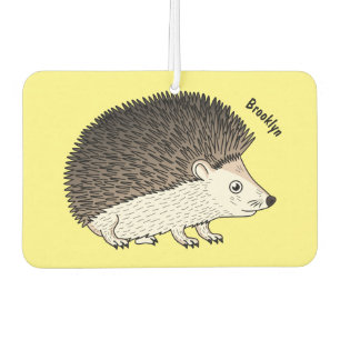 Ambientador Ilustracion de personalizado de hedgehog espinoso
