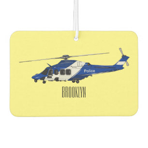 Ambientador Ilustracion de personalizado de helicópteros de la