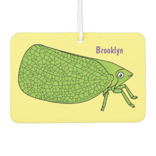 Ambientador Ilustracion de personalizado de insectos de hoja v