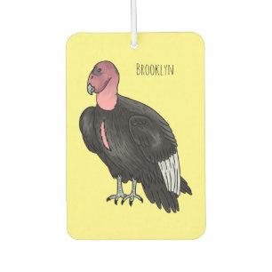 Ambientador Ilustracion de personalizado de pájaro del cóndor 