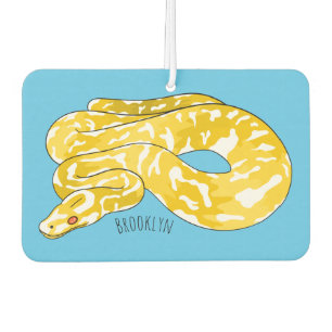 Ambientador Ilustracion de personalizado de pitón birmano