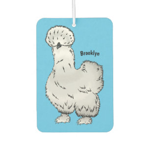 Ambientador Ilustracion de personalizado de pollo de Silkie