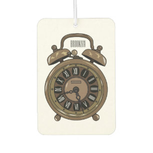 Ambientador Ilustracion de personalizado de reloj de alarma