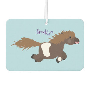 Ambientador Ilustracion de personalizado del pony de Shetland