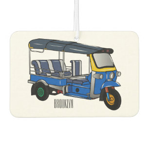 Ambientador Ilustracion de personalizado tuk tuk