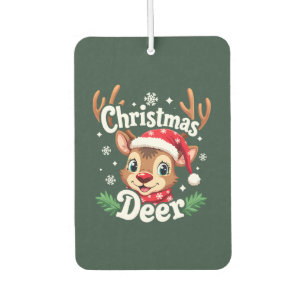 Ambientador Ilustracion de venado de Navidades hábiles