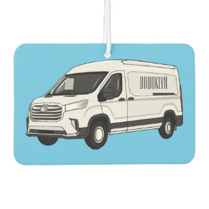 Ambientador Ilustracion del personalizado de la camioneta de e