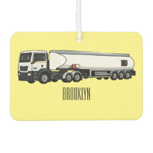 Ambientador Ilustracion del personalizado de transporte de com