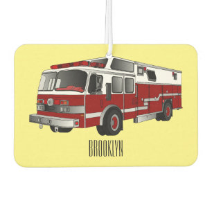 Ambientador Ilustracion del personalizado del motor de fuego