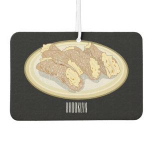 Ambientador Ilustracion personalizado Cannoli