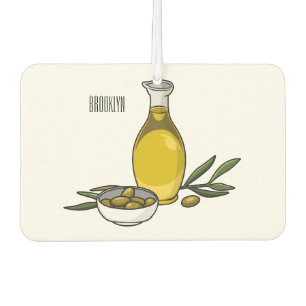 Ambientador Ilustracion personalizado de aceite de oliva