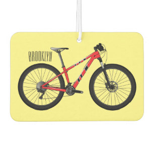 Ambientador Ilustracion personalizado de bicicletas