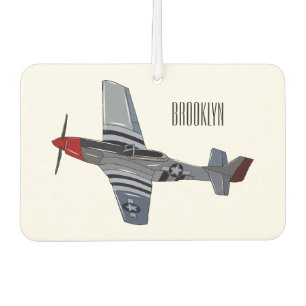 Ambientador Ilustracion personalizado de bombarderos