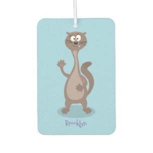 Ambientador Ilustracion personalizado de comadreja divertida