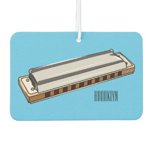 Ambientador Ilustracion personalizado de Harmonica