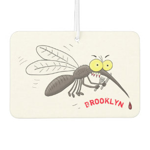 Ambientador Ilustracion personalizado de insectos de mosquitos