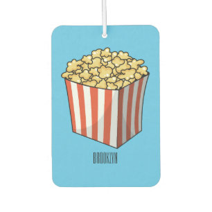 Ambientador Ilustracion personalizado de palomitas