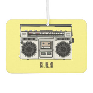 Ambientador Ilustracion personalizado de radio