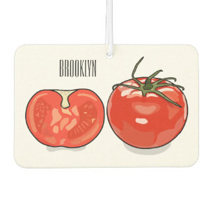 Ambientador Ilustracion personalizado de tomate