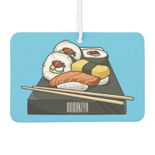 Ambientador Ilustracion personalizado Sushi