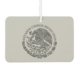 Ambientador Imán de coche de escudo de armas negro