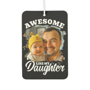 Ambientador Impresionante Como Mi Hija Foto Personalizada de P