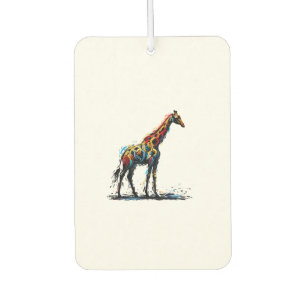 Ambientador Impresionismo colorido estilo Ganadería Giraffe