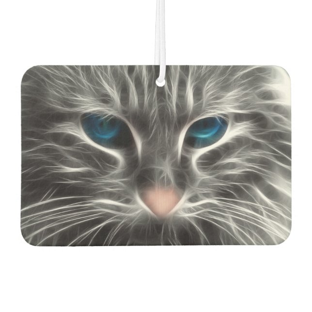 Ambientador Increíble Cara de Gato de Ojos Azules (Anverso)