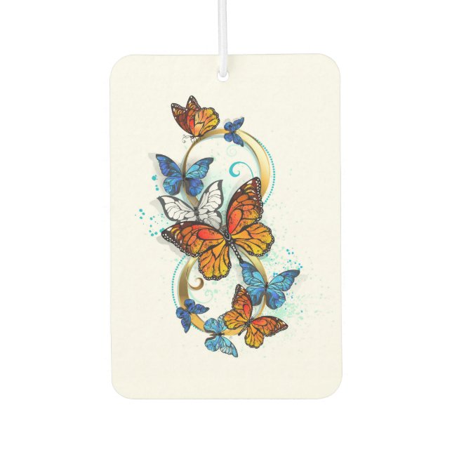 Ambientador Infinidad de Mariposas Monarca (Anverso)