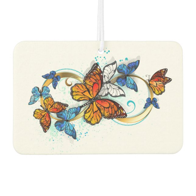 Ambientador Infinidad de Mariposas Monarca (Anverso)