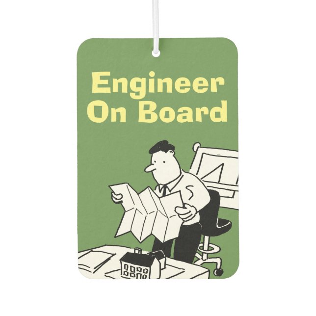 Ambientador Ingeniero a bordo (Anverso)