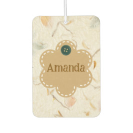 Ambientador Iniciales artesanalmente artesanales fondo prensad