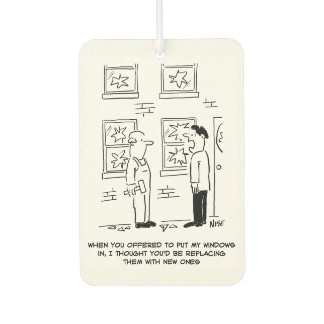 Ambientador Insertando Windows. Un Malentendido. (Anverso)