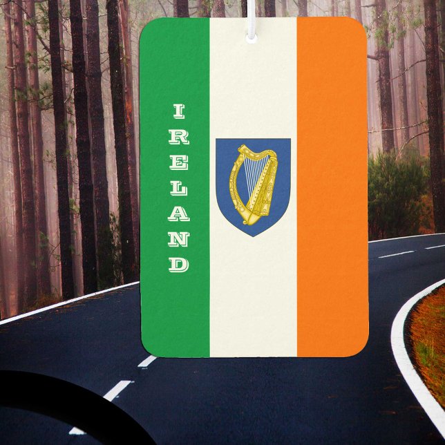 Ambientador Irlandés Flag Car Air Freshener, Irlanda (Subido por el creador)